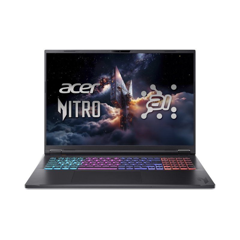 Acer Nitro 18 AI AMD AN18-61-R952 AMD Ryzen AI 9 365 Ordinateur portable 45,7 cm (18") WQXGA 32 Go DDR5-SDRAM 2 To SSD