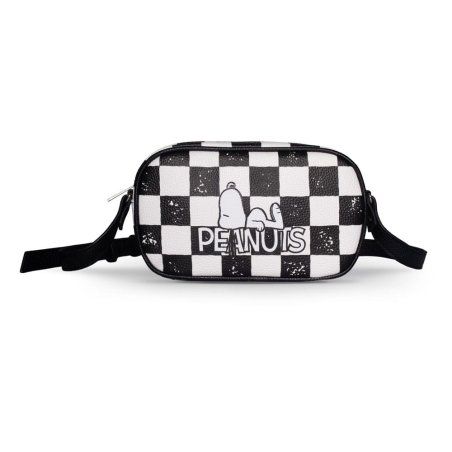 Peanuts Crossbody Checkerboard Logo