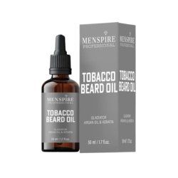 Menspire Professional, Ulei De Barba Gladiator Beard Oil Tobacco Vanilla Scent, 50ml
