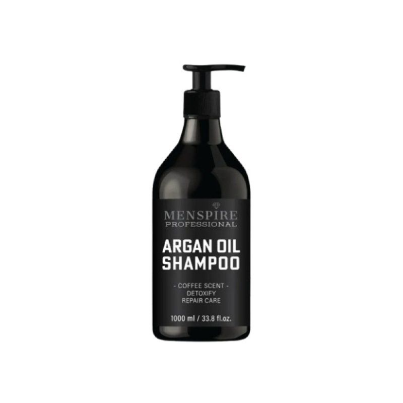 Menspire Professional, Sampon Detoxify Cu Argan, 1000ml