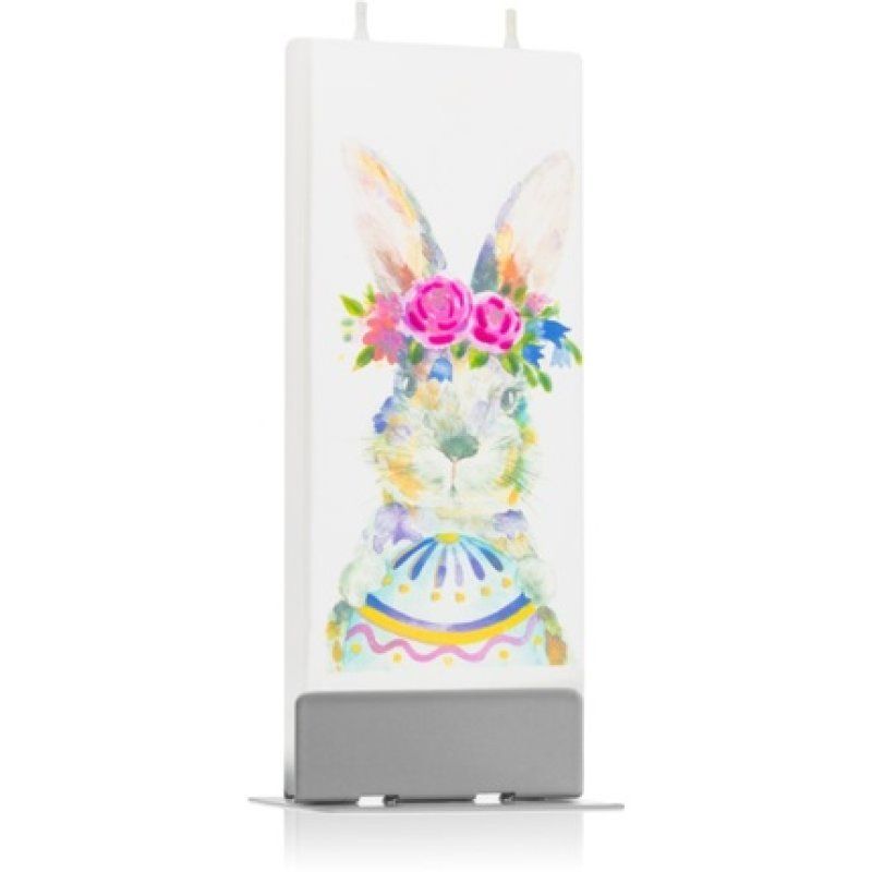 Flatyz Easter Bunny Decorative Candle 6x15 Cm