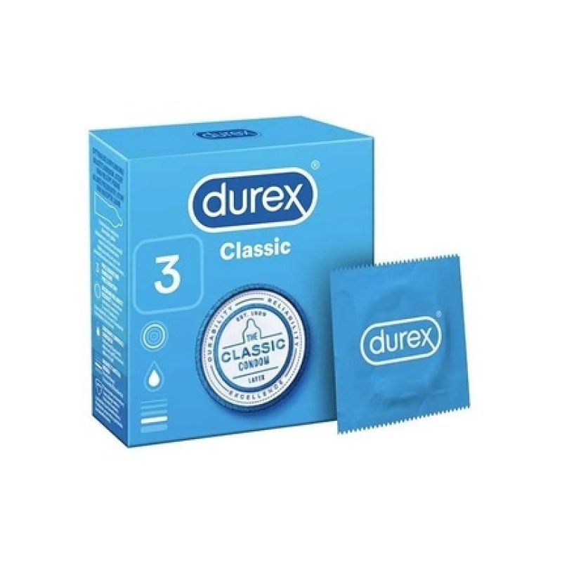 Durex Condoms Classic 3 Pieces