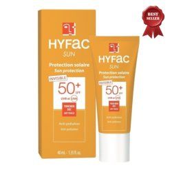 Hyfac Sun Protection SPF50 Invisible Dry Touch Face Anti-Pollution 40ml