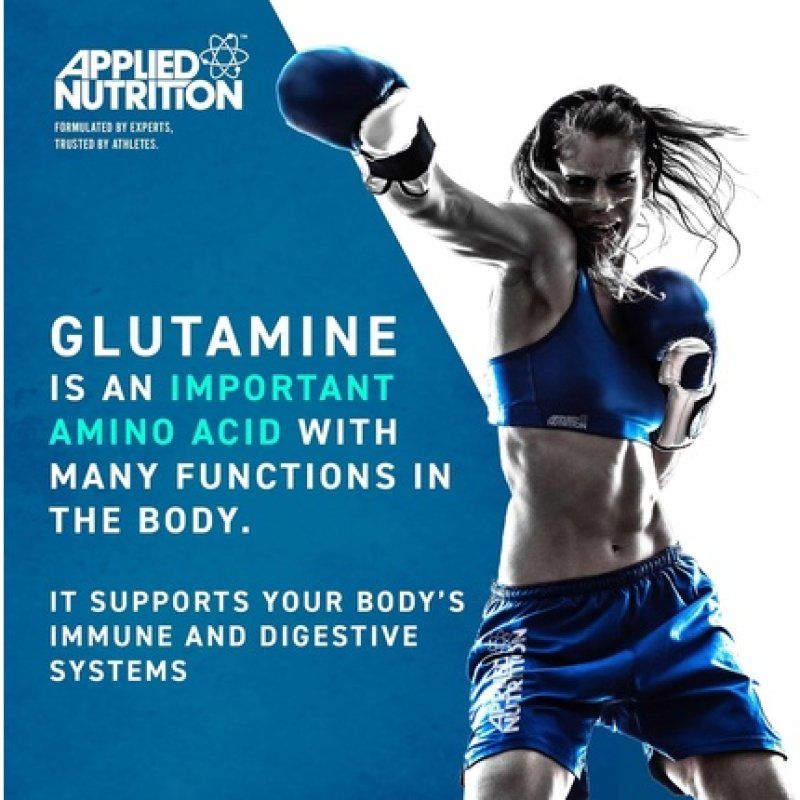 Applied Nutrition Lglutamine Powder Amino Acid For Muscle Strength & Recovery
