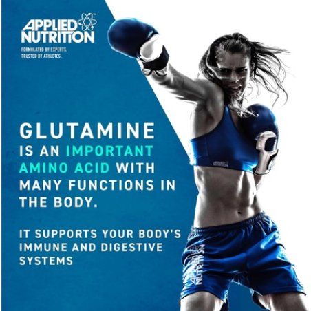 Applied Nutrition Lglutamine Powder Amino Acid For Muscle Strength & Recovery