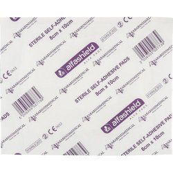 Karabinis Medical Alfashield Sterile Adhesive Gauze 8x10cm 1 Piece