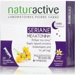 Naturactive Seriane Melatonin Dietary Supplement For Restful Sleep 20 Sachets