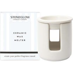 Stoneglow Modern Classics Collection Ceramic Wax Melter White