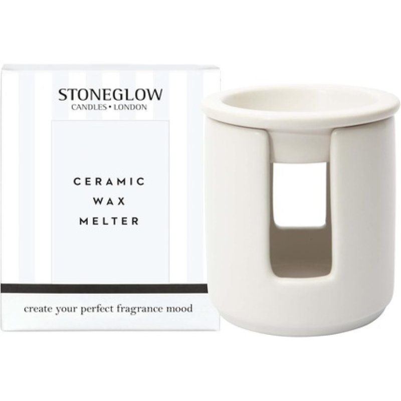 Stoneglow Modern Classics Collection Ceramic Wax Melter White