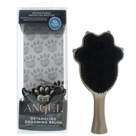 Richard Ward Pet Angel Hairbrush Grey Detangling Grooming Brush Unisex