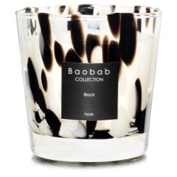 Baobab Pearls Black 65 Cm Scented Candle