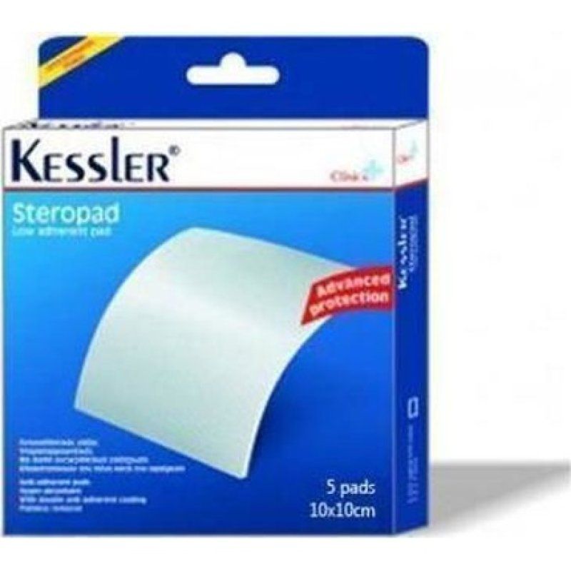 Kessler Steropad Sterile Adhesive Gauzes 10 X 10 Cm