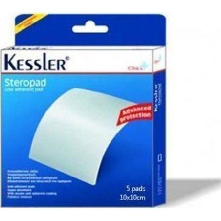 Kessler Steropad Sterile Adhesive Gauzes 10 X 10 Cm