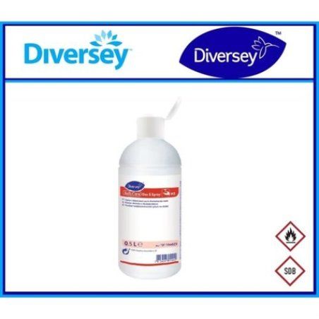 Diversey Soft Care Des E Hand Disinfectant 0.5L - Nourishing and Restorative