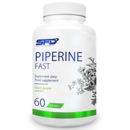 Sfd Piperine Fast 60 Tablets - Dietary Supplement For Weight Management