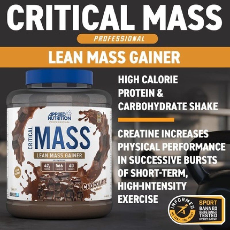 Applied Nutrition Critical Mass Professional Weight Gain Protein Powder