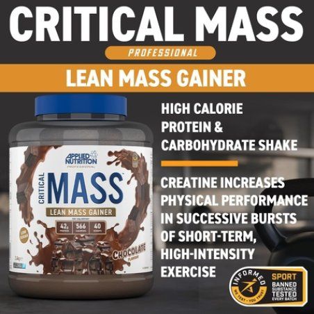 Applied Nutrition Critical Mass Professional Weight Gain Protein Powder