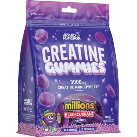 Applied Nutrition Creatine Gummies 3000mg Creatine Monohydrate Per Serving