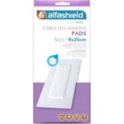 Karabinis Medical Alfashield Sterile Selfadhesive Pads 20x9cm Pack Of 5