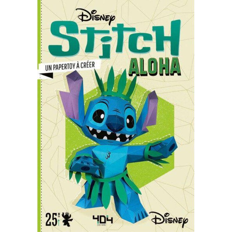 DISNEY - STITCH ALOHA - UN PAPERTOY A CREER