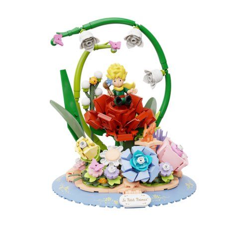 LE PETIT PRINCE - Conte de rose - Bloc de Construction 304 pcs