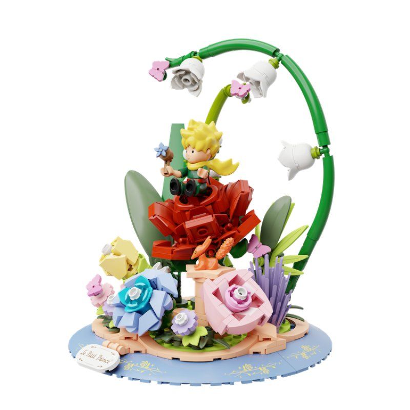 LE PETIT PRINCE - Conte de rose - Bloc de Construction 304 pcs