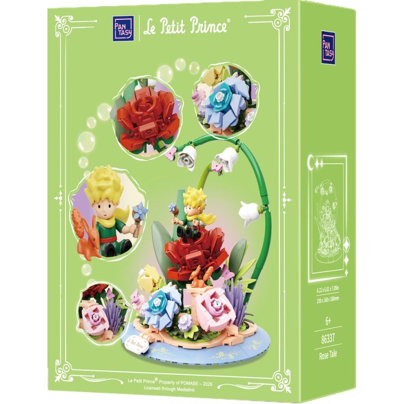 LE PETIT PRINCE - Conte de rose - Bloc de Construction 304 pcs
