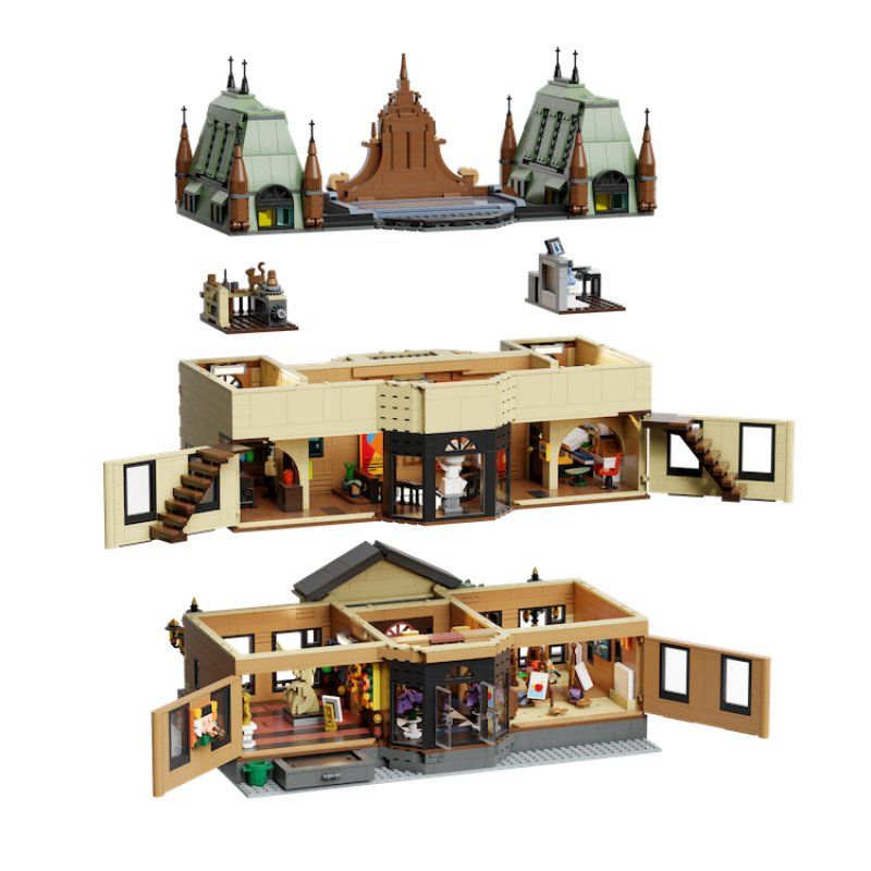 PANTASY - Ecole des Arts - Bloc de Construction 3463 pcs