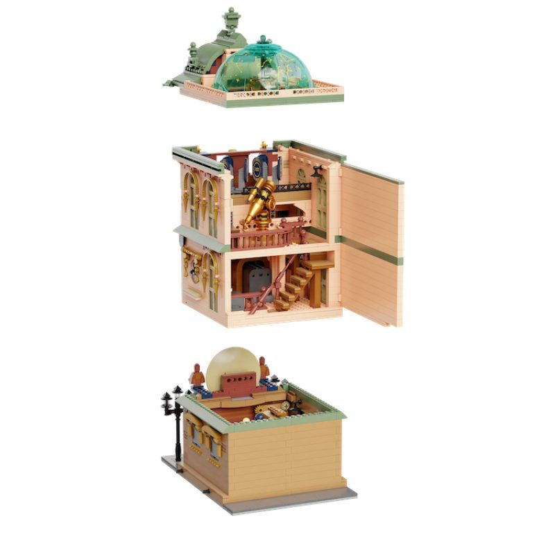 PANTASY - Horloge astronomique Prague - Bloc de Construction 2441 pcs