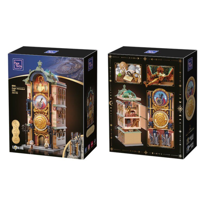 PANTASY - Horloge astronomique Prague - Bloc de Construction 2441 pcs