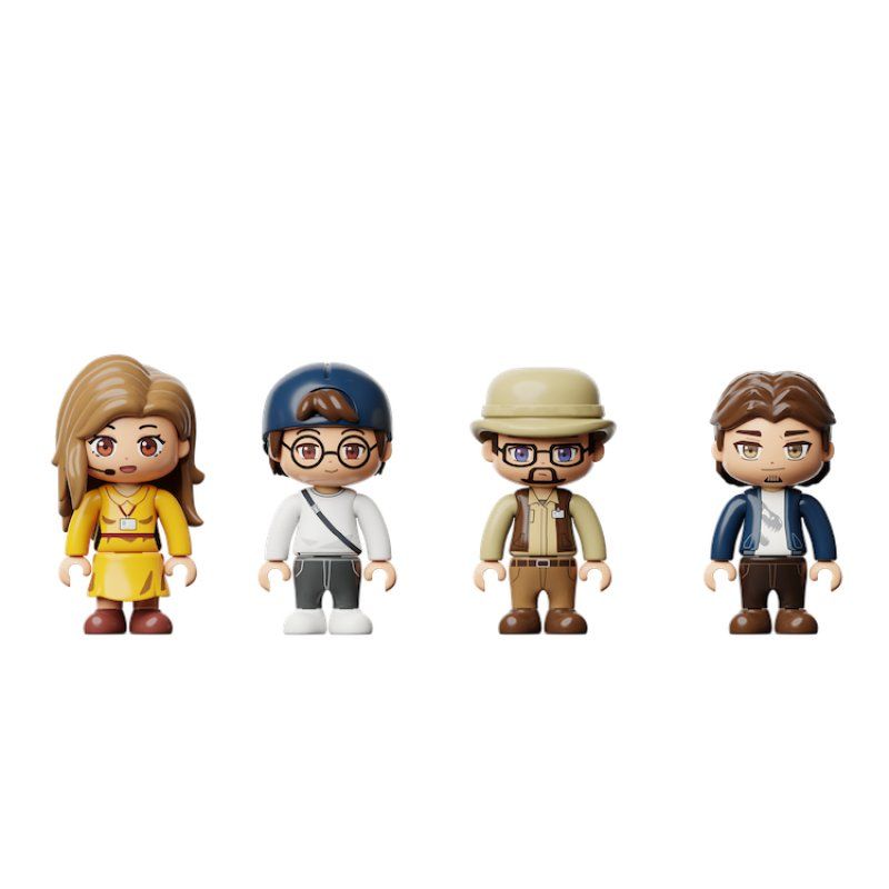 PANTASY - Musée des dinosaures - Bloc de Construction 3064 pcs