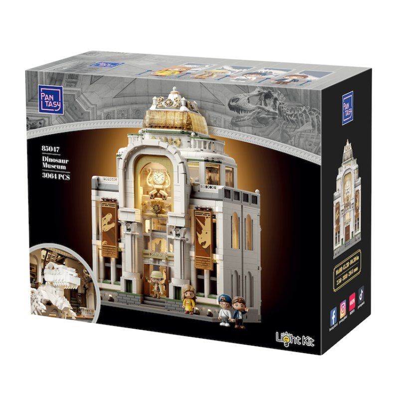 PANTASY - Musée des dinosaures - Bloc de Construction 3064 pcs