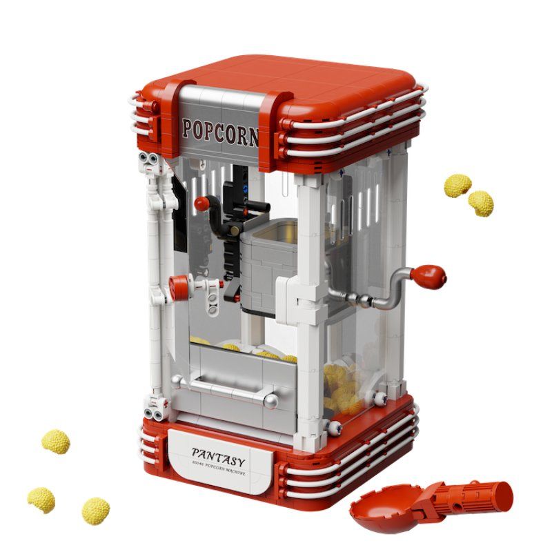 PANTASY - Machine à Popcorn - Bloc de Construction 1201 pcs