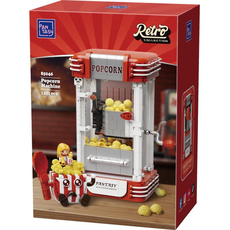 PANTASY - Machine à Popcorn - Bloc de Construction 1201 pcs