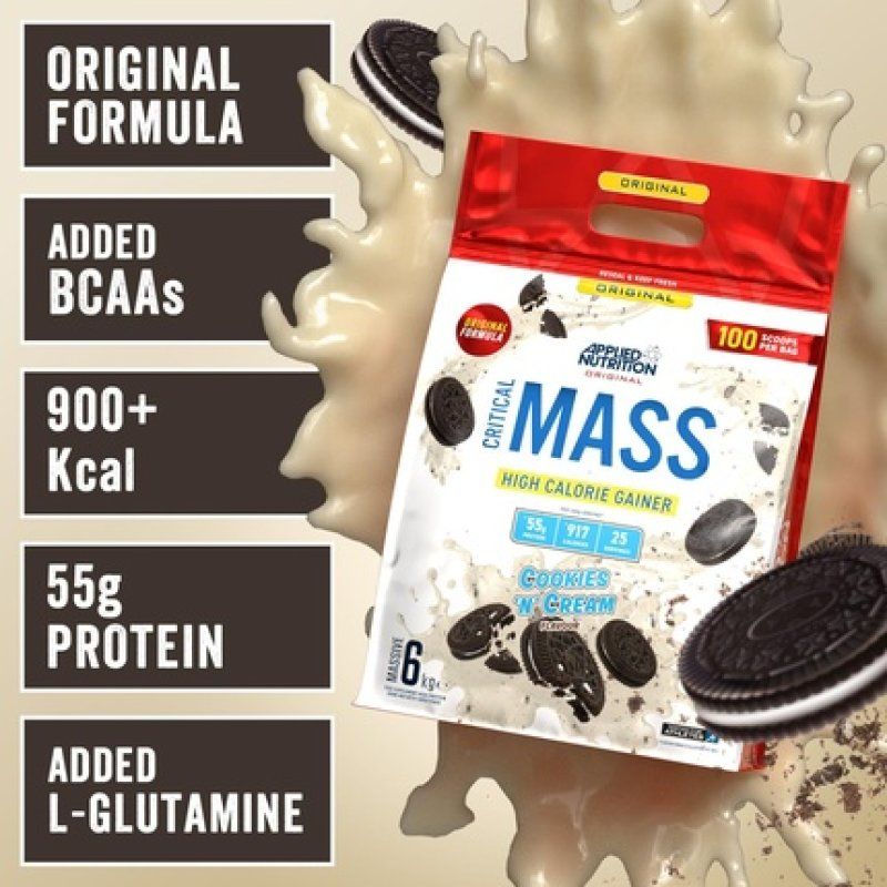 Applied Nutrition Original Critical Mass Weight Gainer With Mct Powder