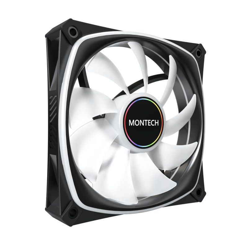 Montech AX120 PRO Boitier PC Ventilateur 12 cm Noir 1 pièce(s)