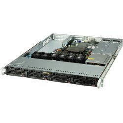 Supermicro SYS-510T-WTR-EU serveur barebone Intel C256 LGA 1200 (Socket H5) Rack (1 U) Noir
