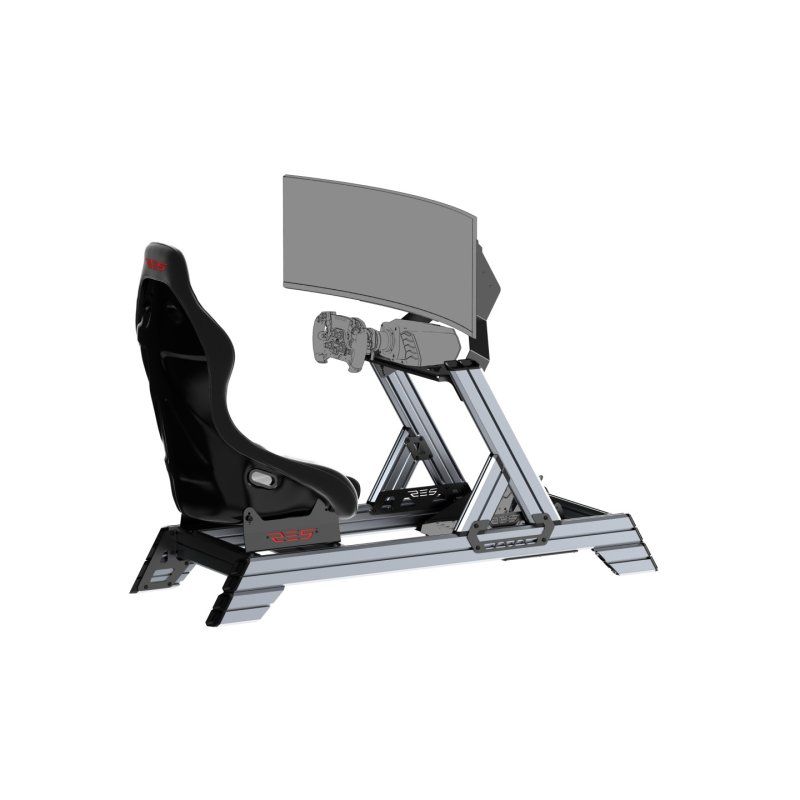 RES-TECH Smart Cockpit GT Seat Bundle - schwarz