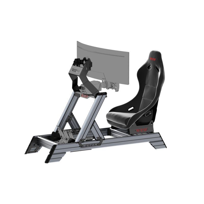 RES-TECH Smart Cockpit GT Seat Bundle - schwarz