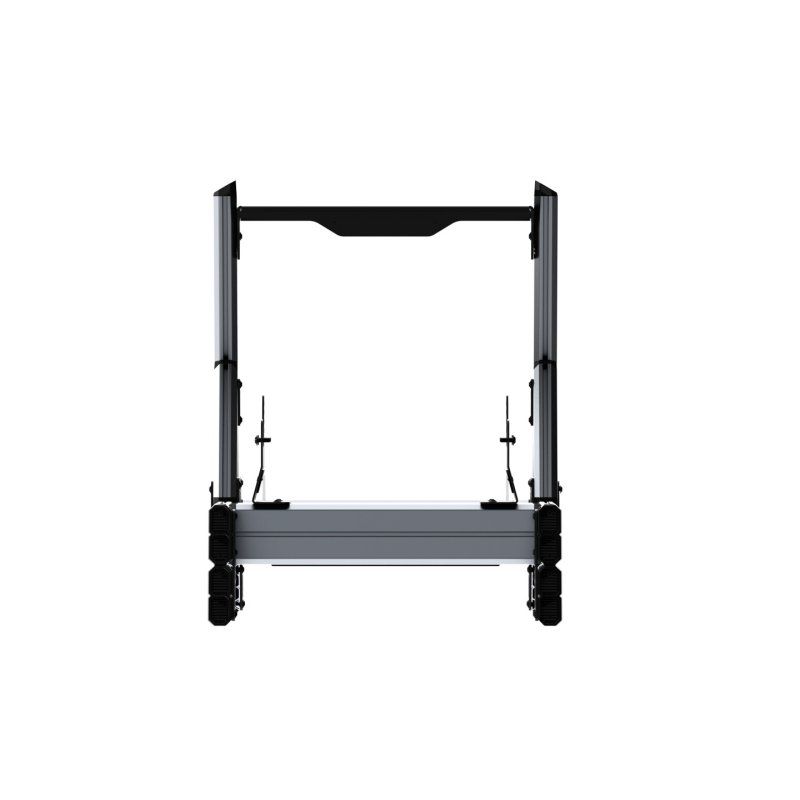 RES-TECH Smart Cockpit, mit universellen Halterungen - grau