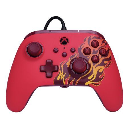 PowerA Advantage Wired Controller for Xbox Series X|S - Red Blaze