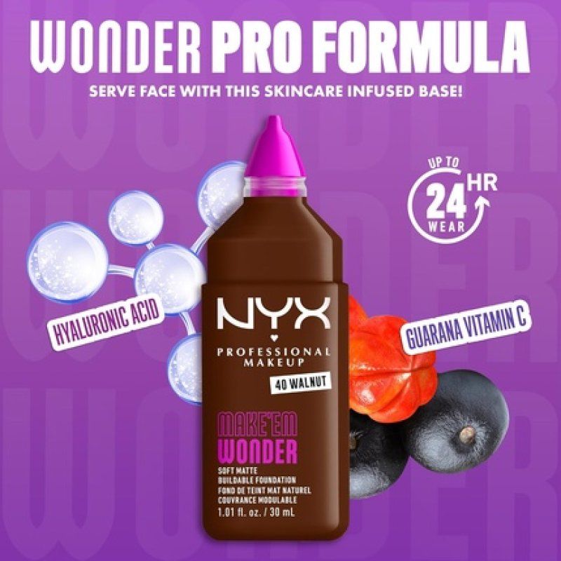 Make 'Em Wonder Foundation 39 Walnut