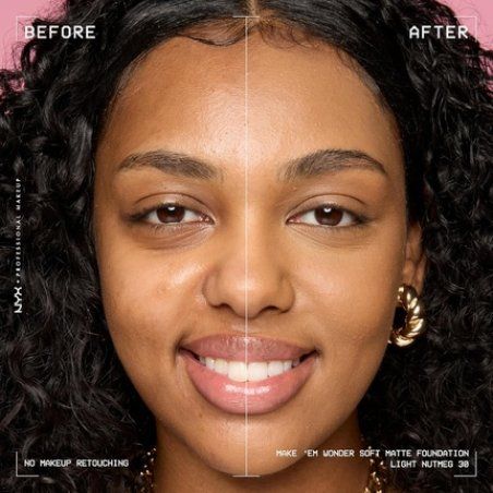 Make 'Em Wonder Foundation 30 Light Nutmeg