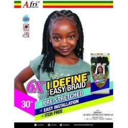 Mane Concept Afri-Naptural Pre-Stretched Kids I Define Simple Braid