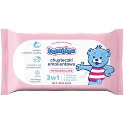 Bambino Moisturizing Wipes 3 In 1 57 Pieces
