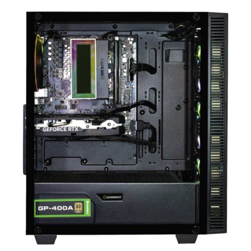 Hyrican GAMEMAX Draco XD 7794 AMD Ryzen™ 5 5500 16 GB DDR4-SDRAM 1 TB SSD NVIDIA GeForce RTX 5060 Windows 11 Home PC