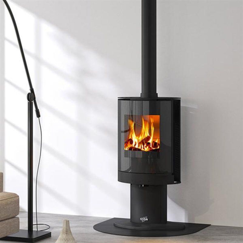 411233000143-POELE A BOIS TAMARIS 2 NOIR *