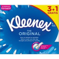 Kleenex Original Box Facial Tissues 3 Boxes Of 72 Tissues 1 Box Free