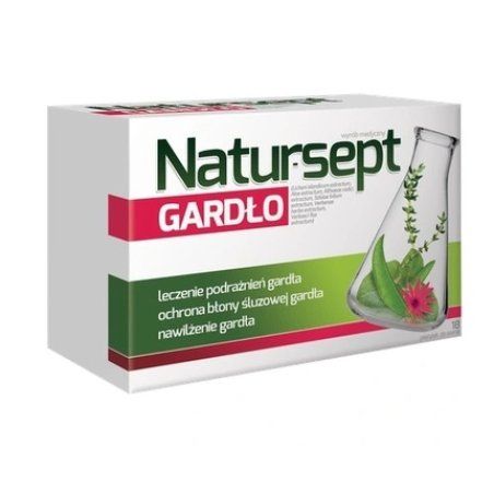 Natursept Throat Lozenges 18 Lozenges With Long Expiry Date