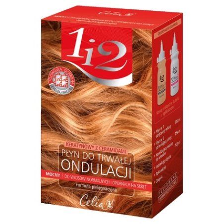 Celiaset Keratin Permanent Wave Liquid With Ceramides 75ml Curling Liquid 75ml Curl Fixing Liquid 12ml Moisturizing